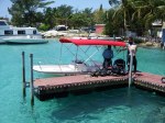BBGC's Boston Whaler, perfect for small groups